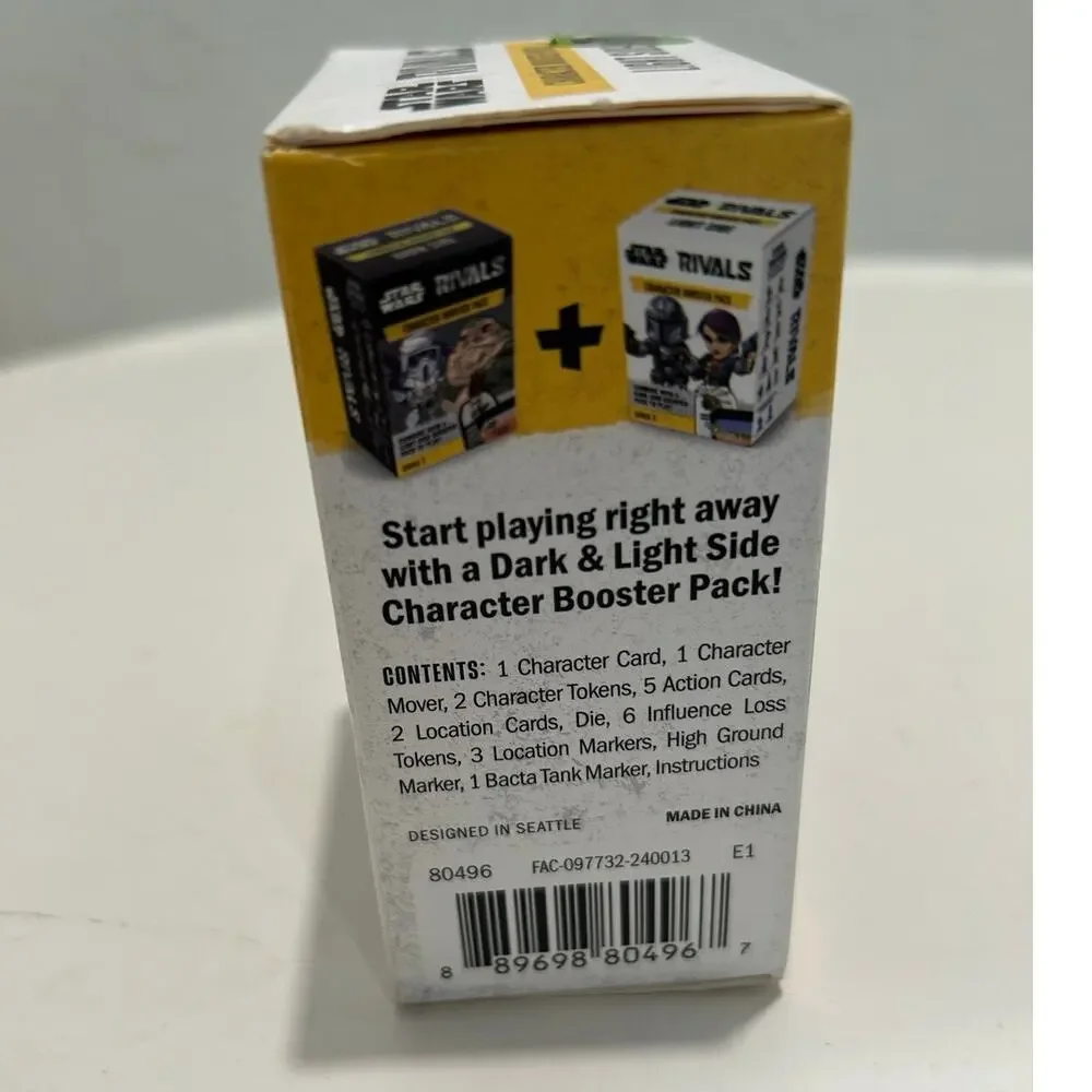STAR WARS Rivals Booster Pack - Light Side Combine with a Dark Side